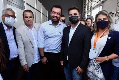 Prefeito de Campos participa do lançamento de usina termelétrica no Porto do Açu