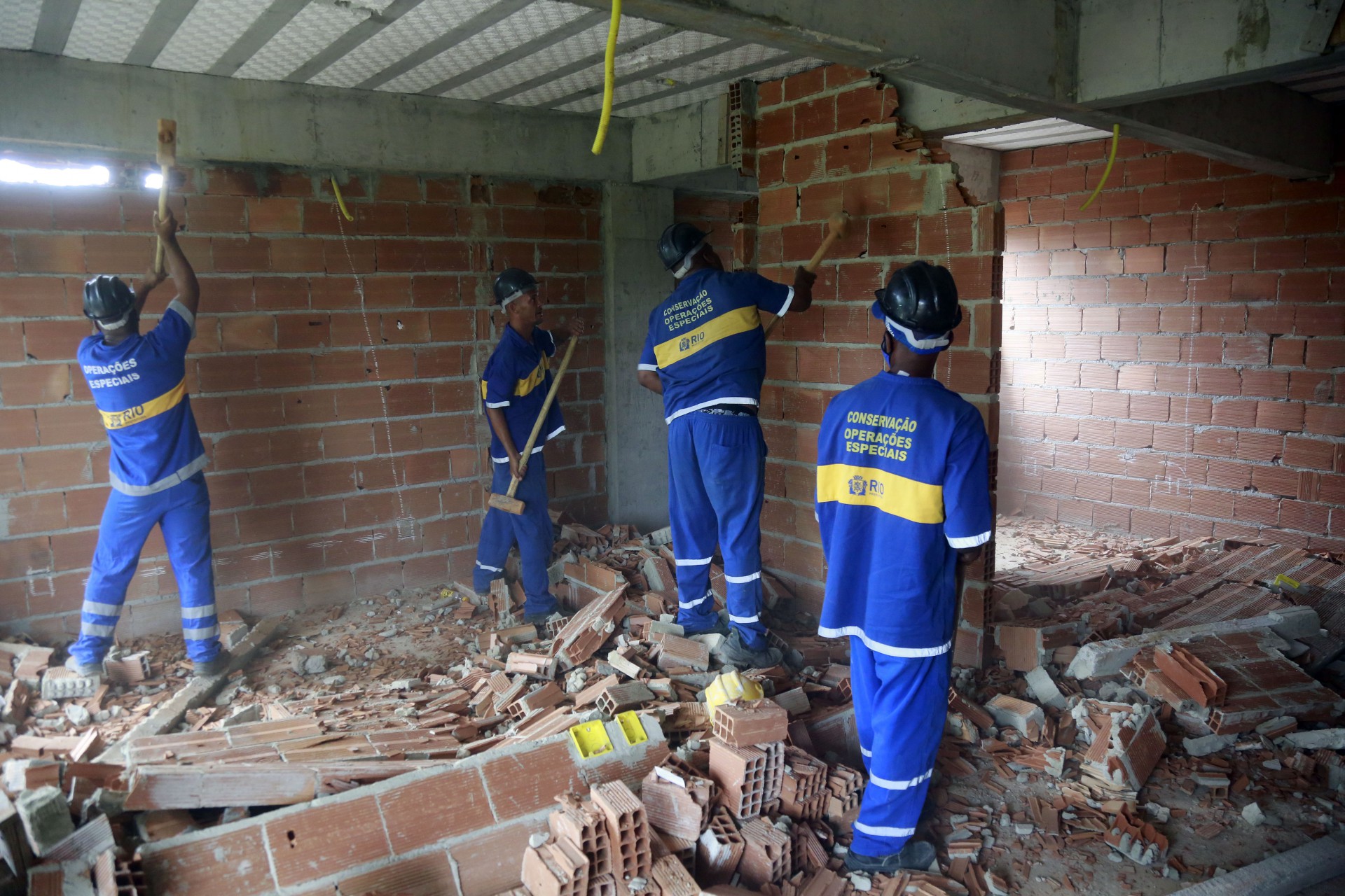 Cada um dos apartamentos tinha previsão de venda no valor de R$ 300 mil reais - Marcos de Paula/Prefeitura do Rio