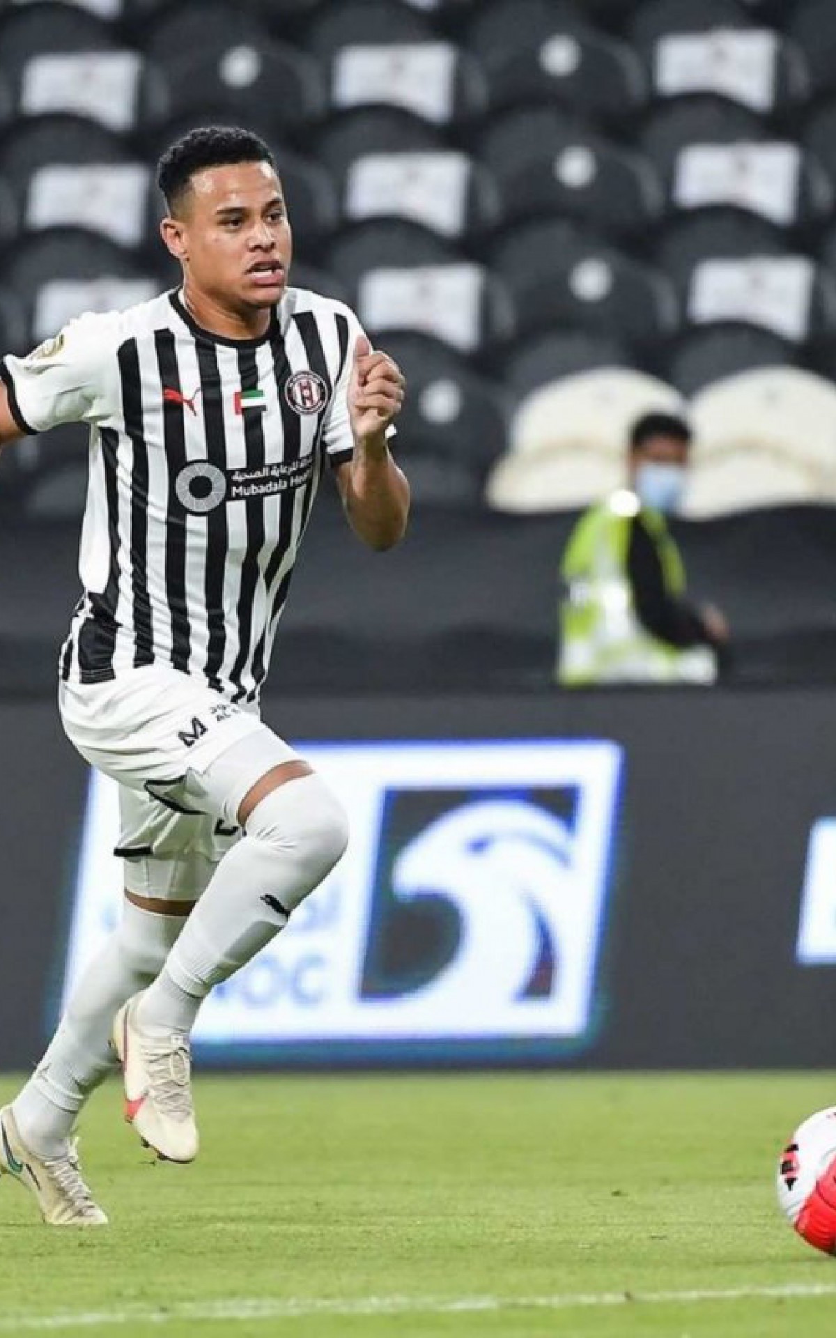 Bruno Concei&ccedil;&atilde;o em a&ccedil;&atilde;o pelo Al-Jazira