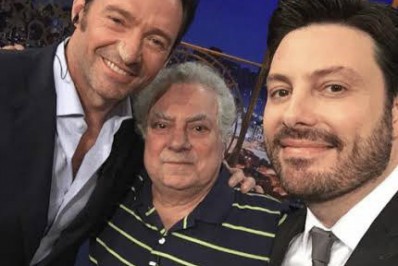 Danilo Gentili lamenta a morte de Isaac Bardavid e relembra encontro com Hugh Jackman