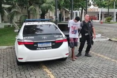 Polícia Civil prende dupla que tentou sequestrar dono de quiosque em São Pedro da Aldeia