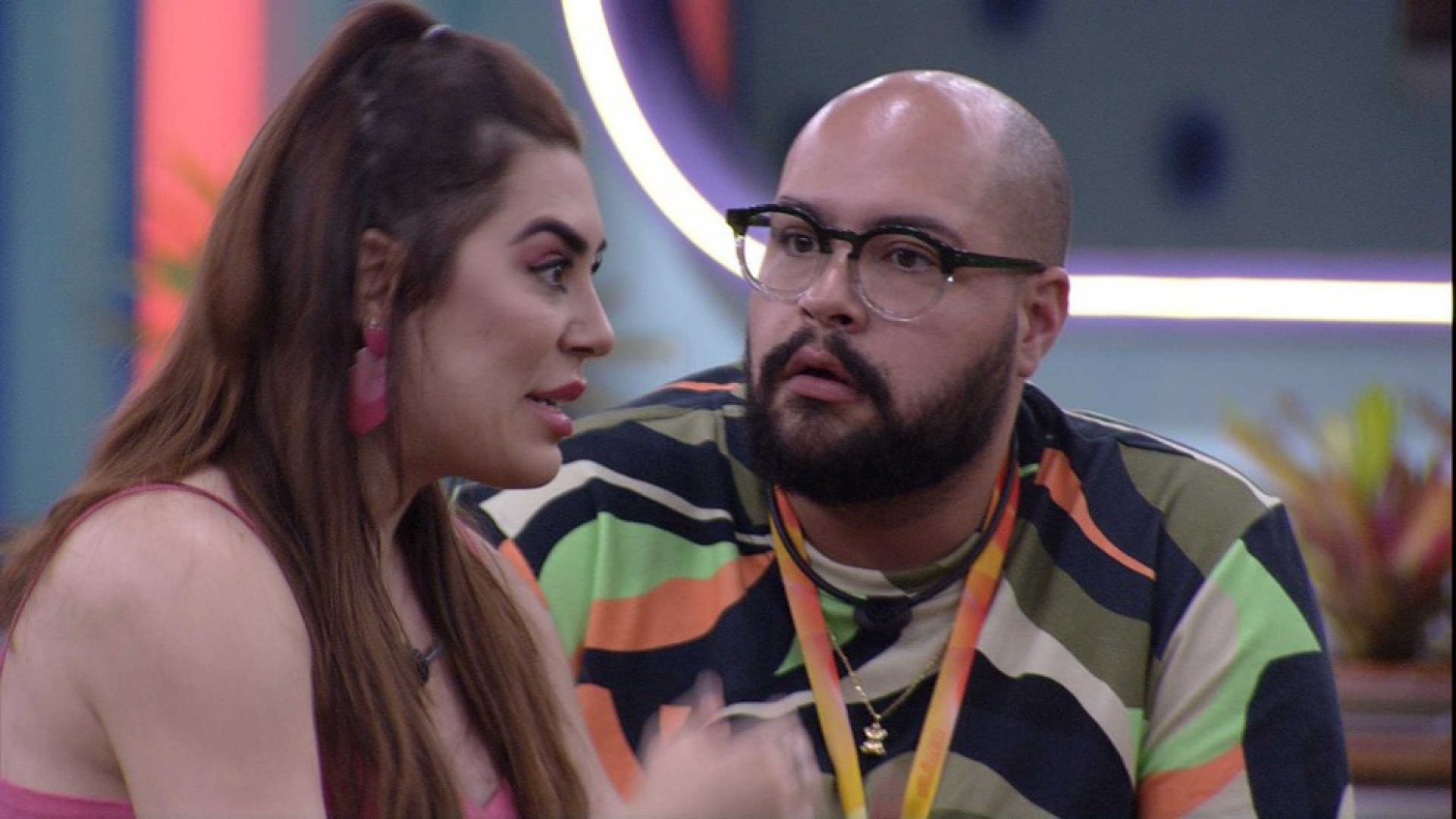 Naiara Azevedo e Tiago Abravanel - Globo