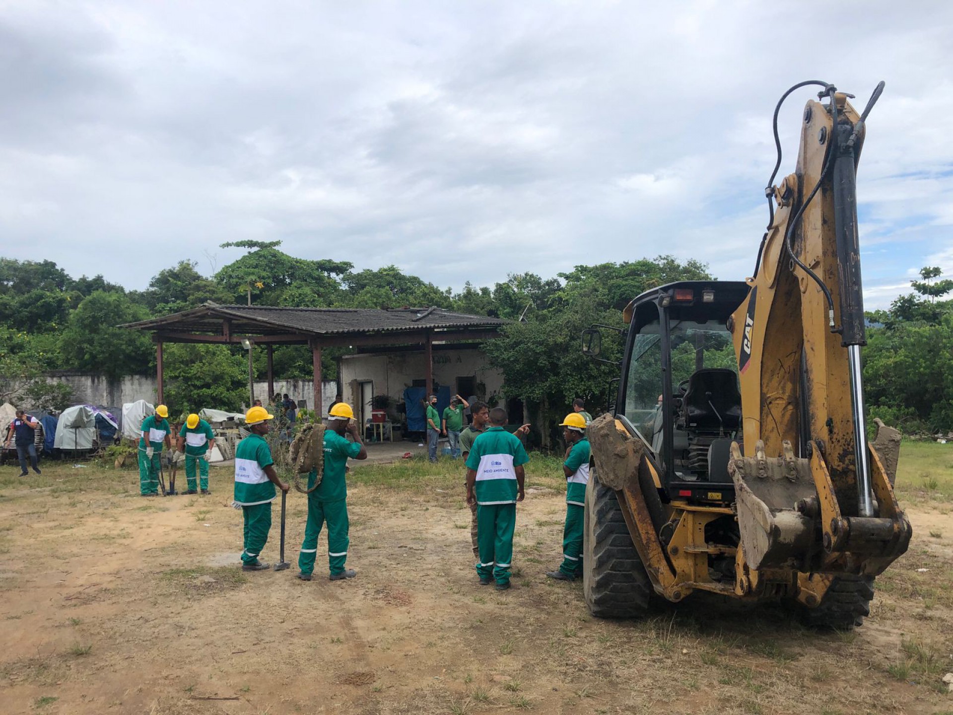 No terreno será feito um trabalho de reflorestamento - Divulgação/Prefeitura do Rio