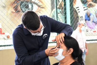 Mutirão realiza 340 cirurgias de catarata