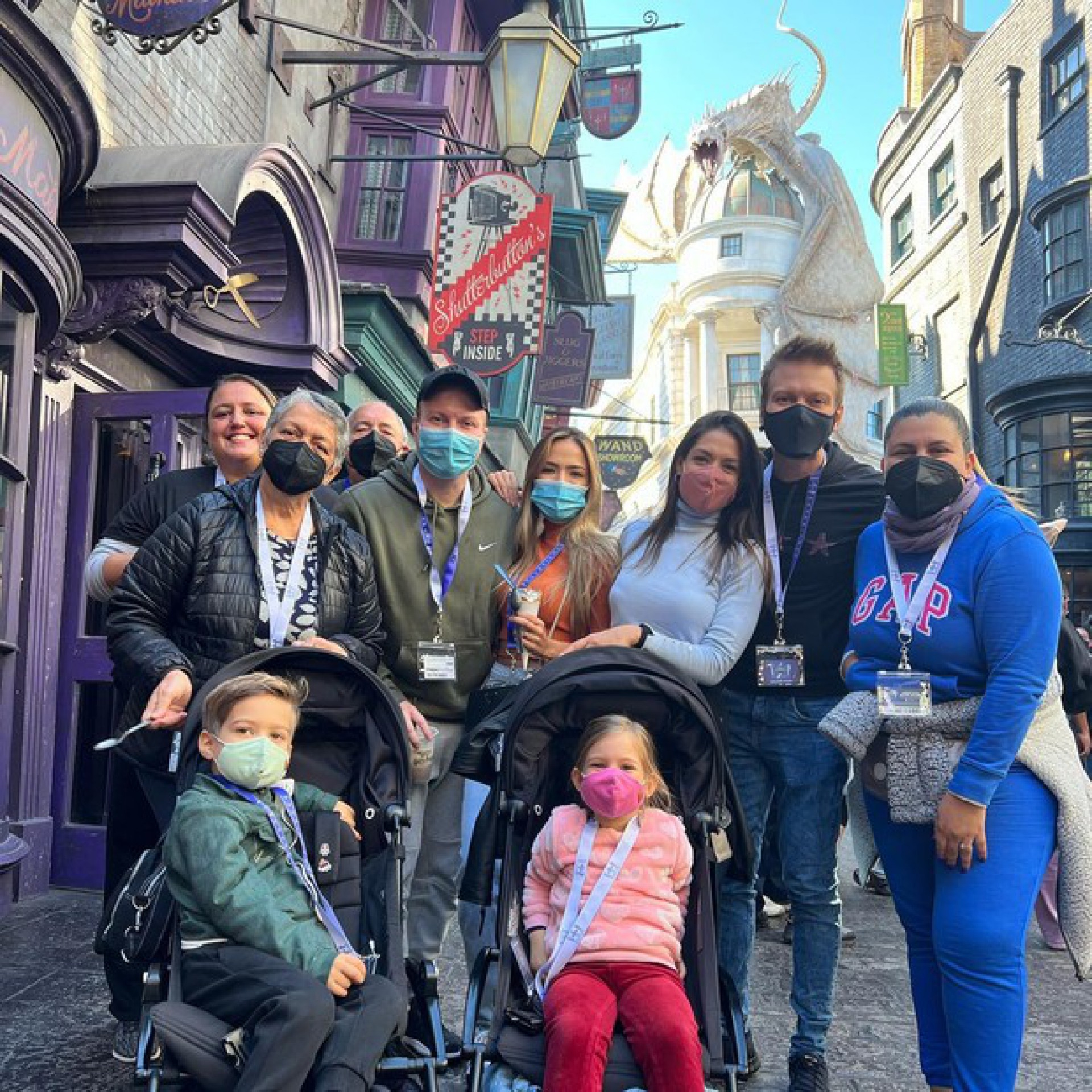 Michel Teló e Thais Fersoza viajam com família - Reprodução/Instagram