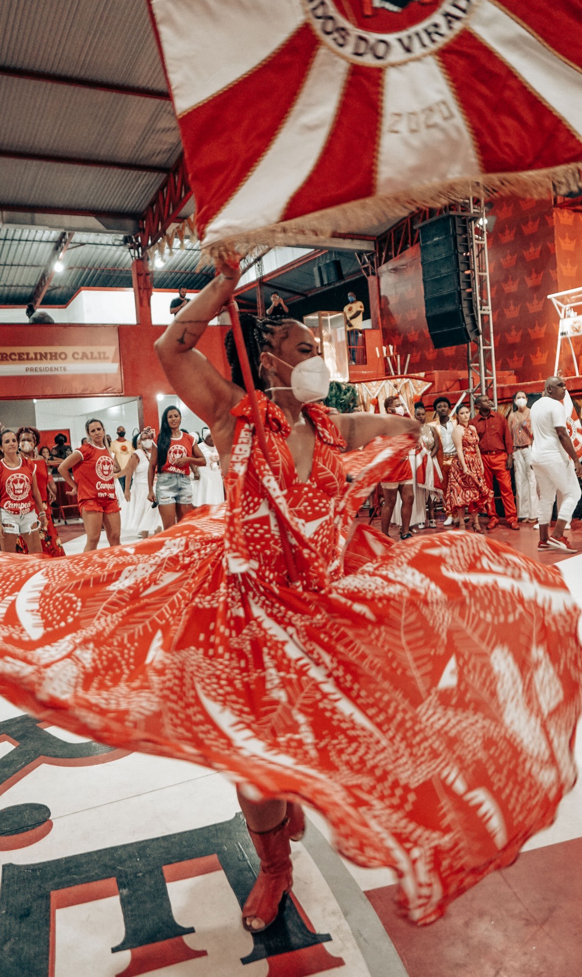 Viradouro adota passaporte virtual para acesso à quadra - Divulgação