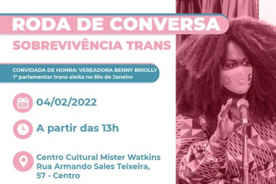 Em prol do Dia da Visibilidade Trans, Mesquita promove roda de conversa nesta sexta-feira (4)
