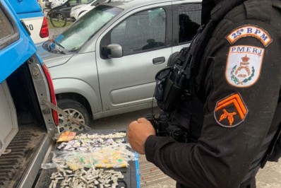 ‘Vapor’ do tráfico do Morubá, em Cabo Frio, é preso com carga de drogas