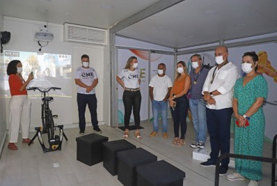 Prefeito de Búzios participa da abertura do projeto eMuseu do Esporte na Ferradura