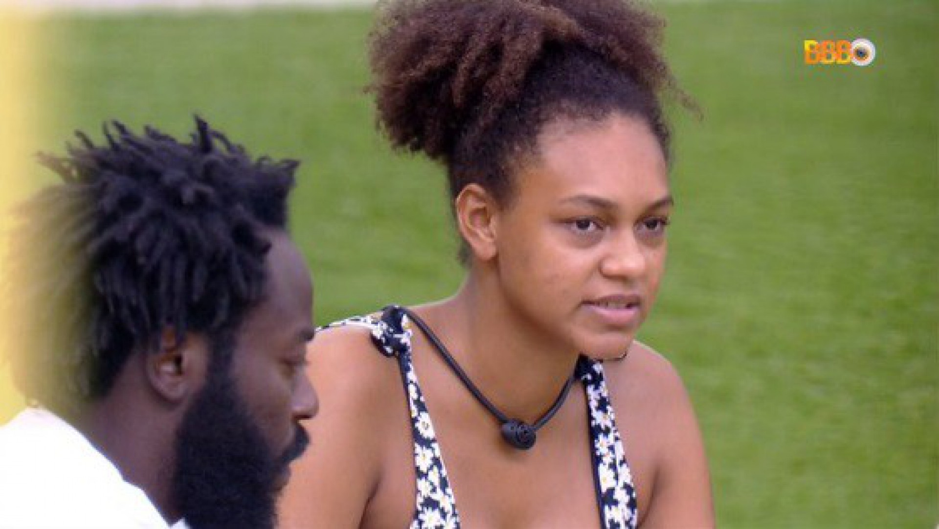 Jessi entregou conversa com Linn para Douglas - Reprodução/Globoplay