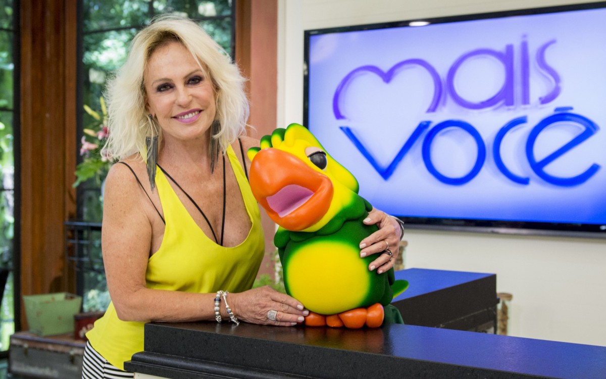 Ana Maria Braga e Louro José no 