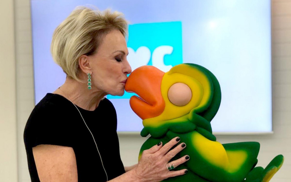 Ana Maria Braga e Louro José no 