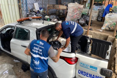 Seop apreende 200 quilos de cobre em ferro-velho na Zona Norte