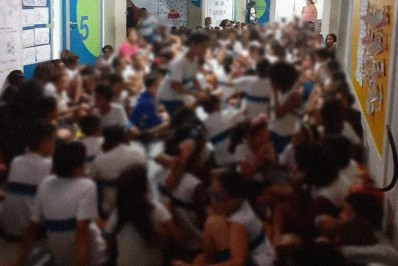 Pesquisa aponta que há mais de mil escolas em regiões de tiroteio no Rio