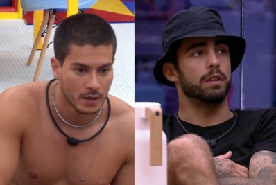 BBB 22: Pedro Scobby e Arthur Aguiar batem boca: 'Não confia em nada que eu falo'