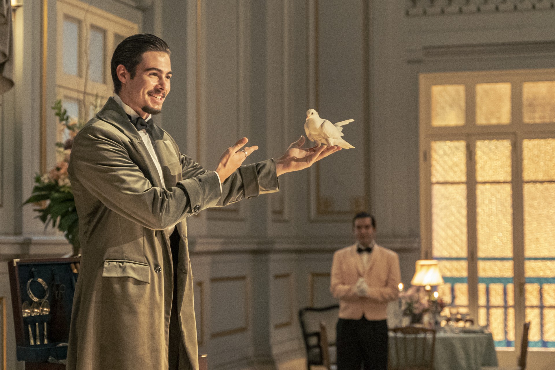 Davi ( Rafael Vitti ) se apresentando. 
 - Mauricio Fidalgo / TV Globo