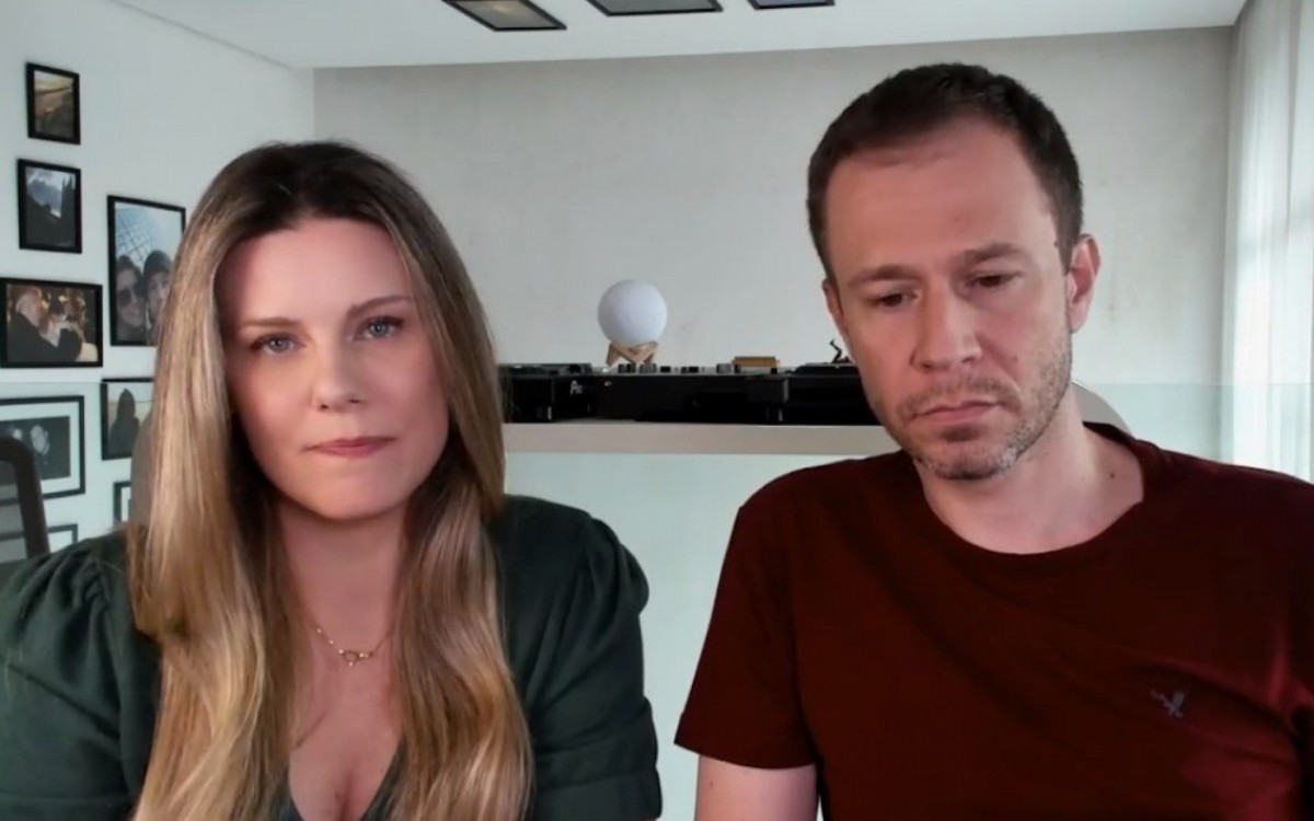 Daiana Garbin e Tiago Leifert - Reprodução/Instagram