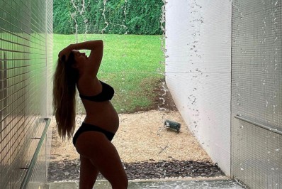 Bárbara Evans comemora resultado positivo de dieta na gestação 