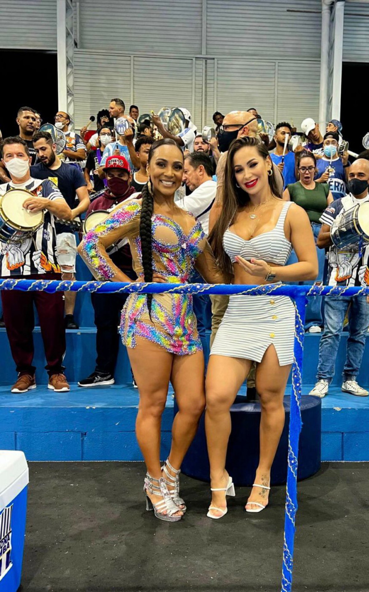 Nat&aacute;lia Lage (direita) fez sucesso nas quadras em S&atilde;o Paulo