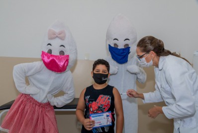 Caxias realiza mutirão de vacinação infantil nas escolas 