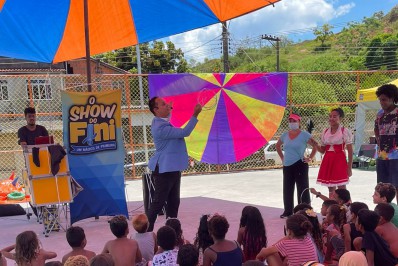 Projeto Recrearte alegra crianças do Barro Vermelho, em Belford Roxo  