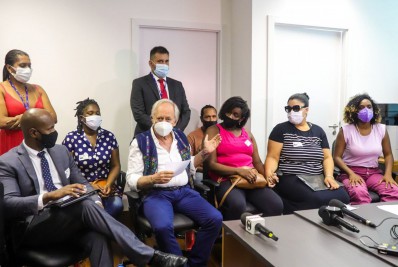 Comissões de Direitos Humanos e de Combate às Discriminações da Alerj recebem família de Durval