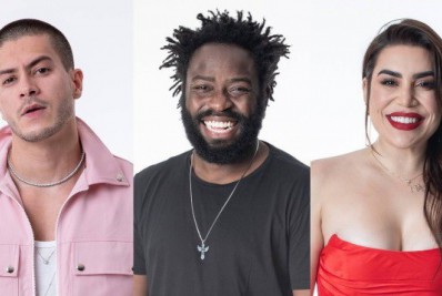 Arthur, Douglas e Naiara estão no terceiro paredão  do 'BBB 22'