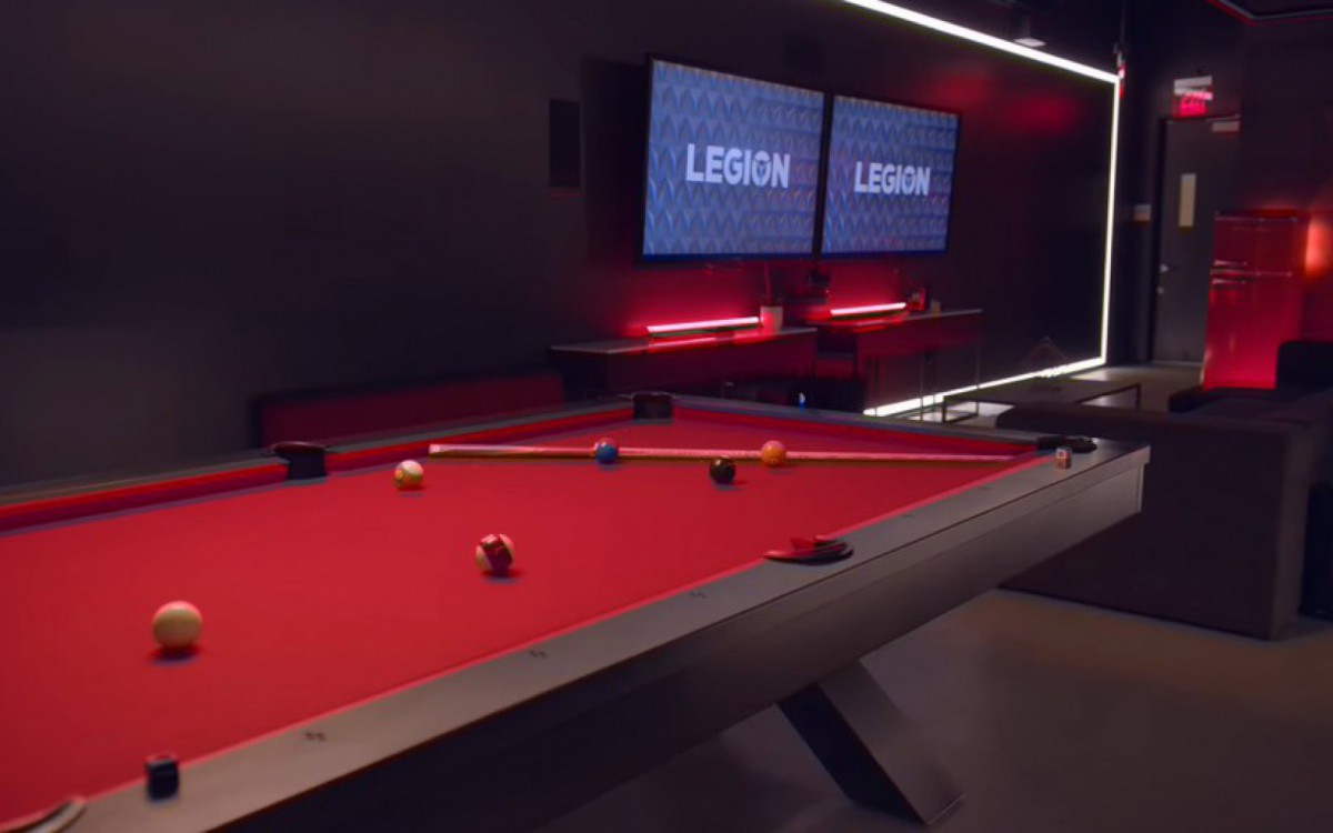 &Aacute;rea de lazer do CT da Team SoloMid