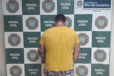 Foragido por roubo é preso em Cabo Frio