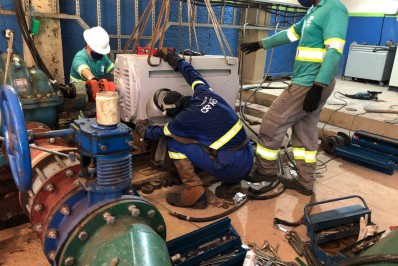 Belford Roxo: melhorias no sistema de bombeamento aumenta disponibilidade de água para 65 mil pessoas