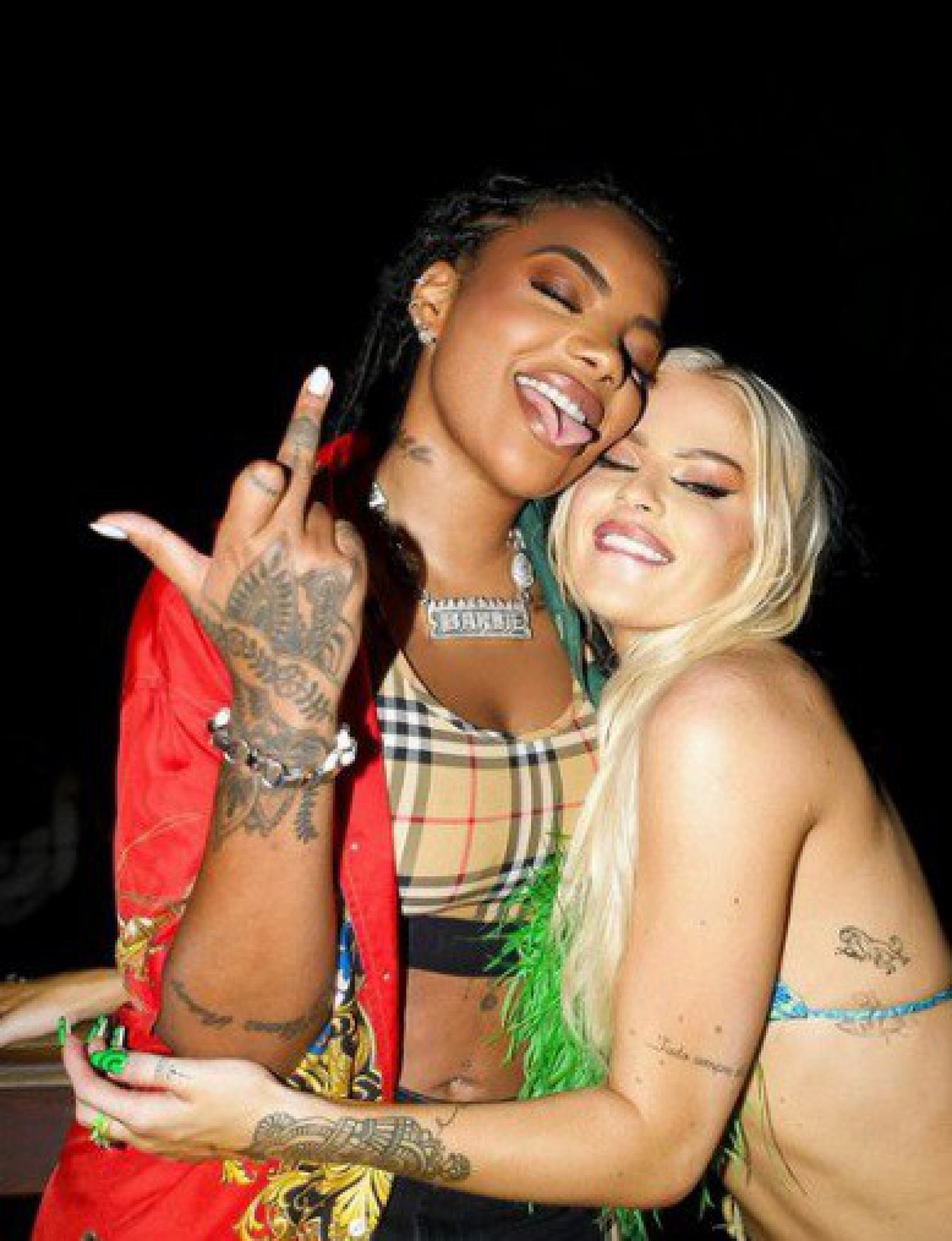 Ludmilla e Luisa Sonza se divertem em festinha no Rio - Reprodução Internet