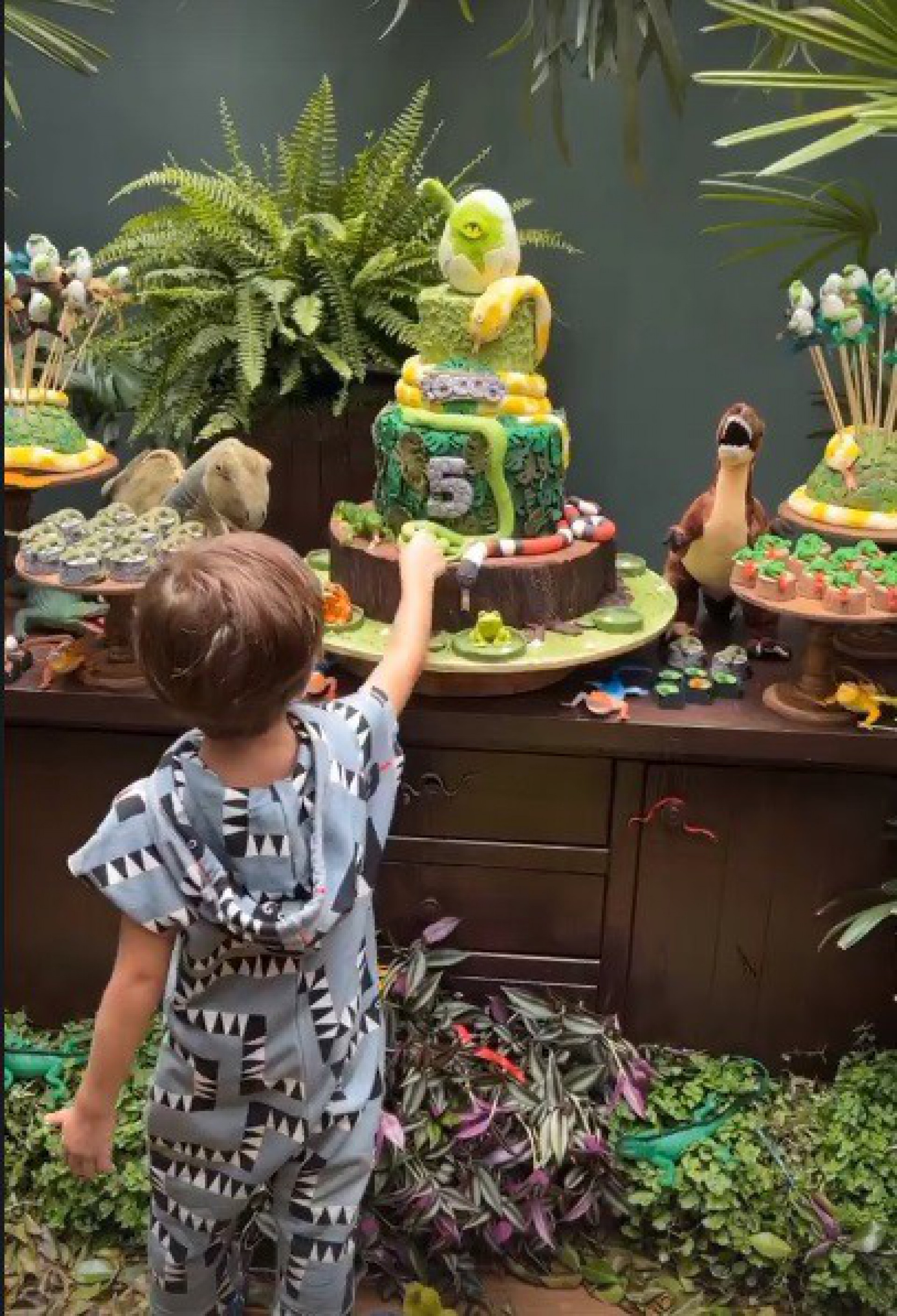 Rafa Brites mostra detalhes da festa de aniversário do filho, Rocco - Reprodução/Instagram