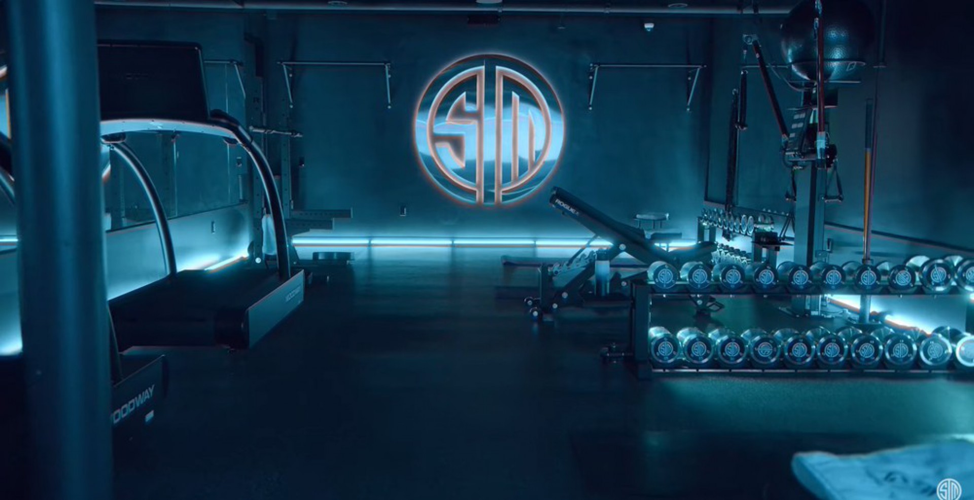 Academia do CT da Team SoloMid - Reprodu&ccedil;&atilde;o/Youtube