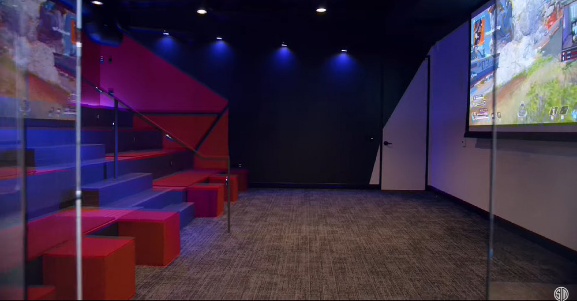 Sala de cinema do CT da TSM - Reprodu&ccedil;&atilde;o/Youtube