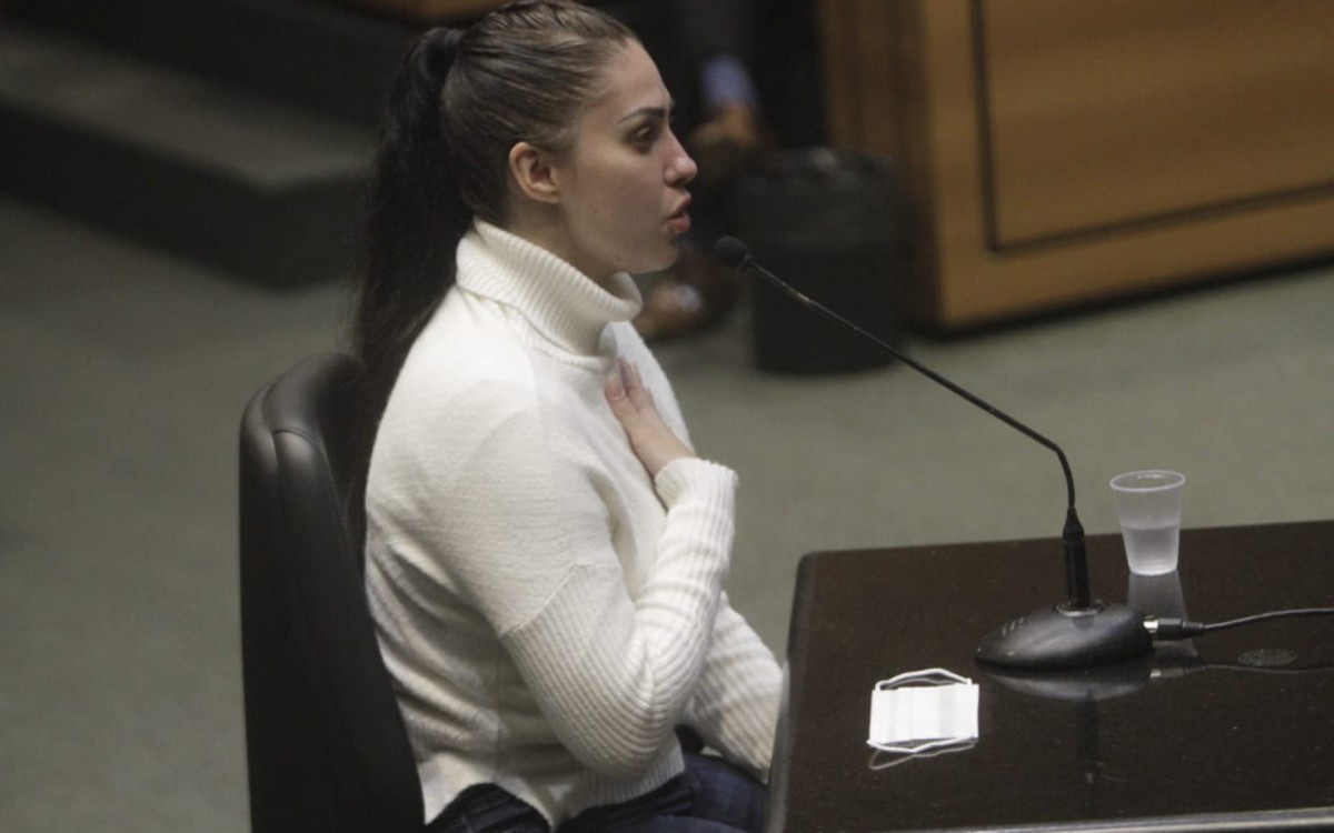 Monique Medeiros presta depoimento nesta quarta - Marcos Porto / Agência O Dia