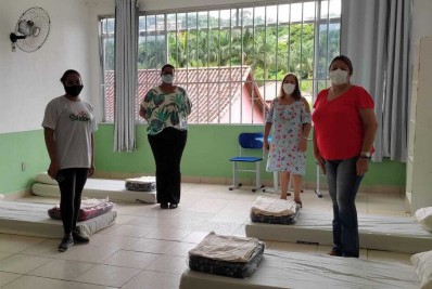 Prefeitura monta pontos de apoio de abrigo para população ribeirinha