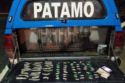 Dupla é detida com carga de drogas em Arraial do Cabo