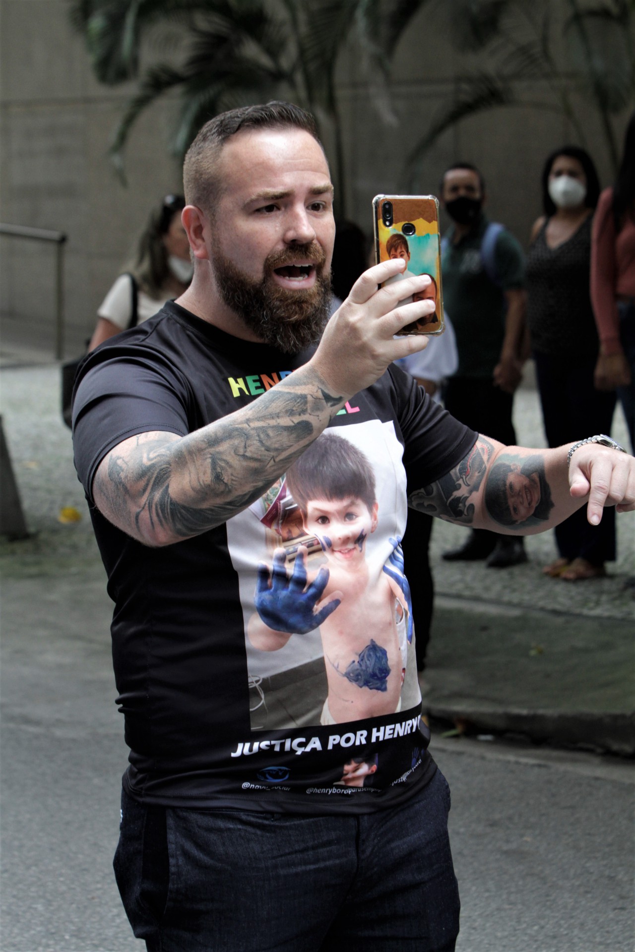 Leniel Borel, pai de Henry, &eacute; assistente de acusa&ccedil;&atilde;o no processo - Marcos Porto/Ag&ecirc;ncia O Dia