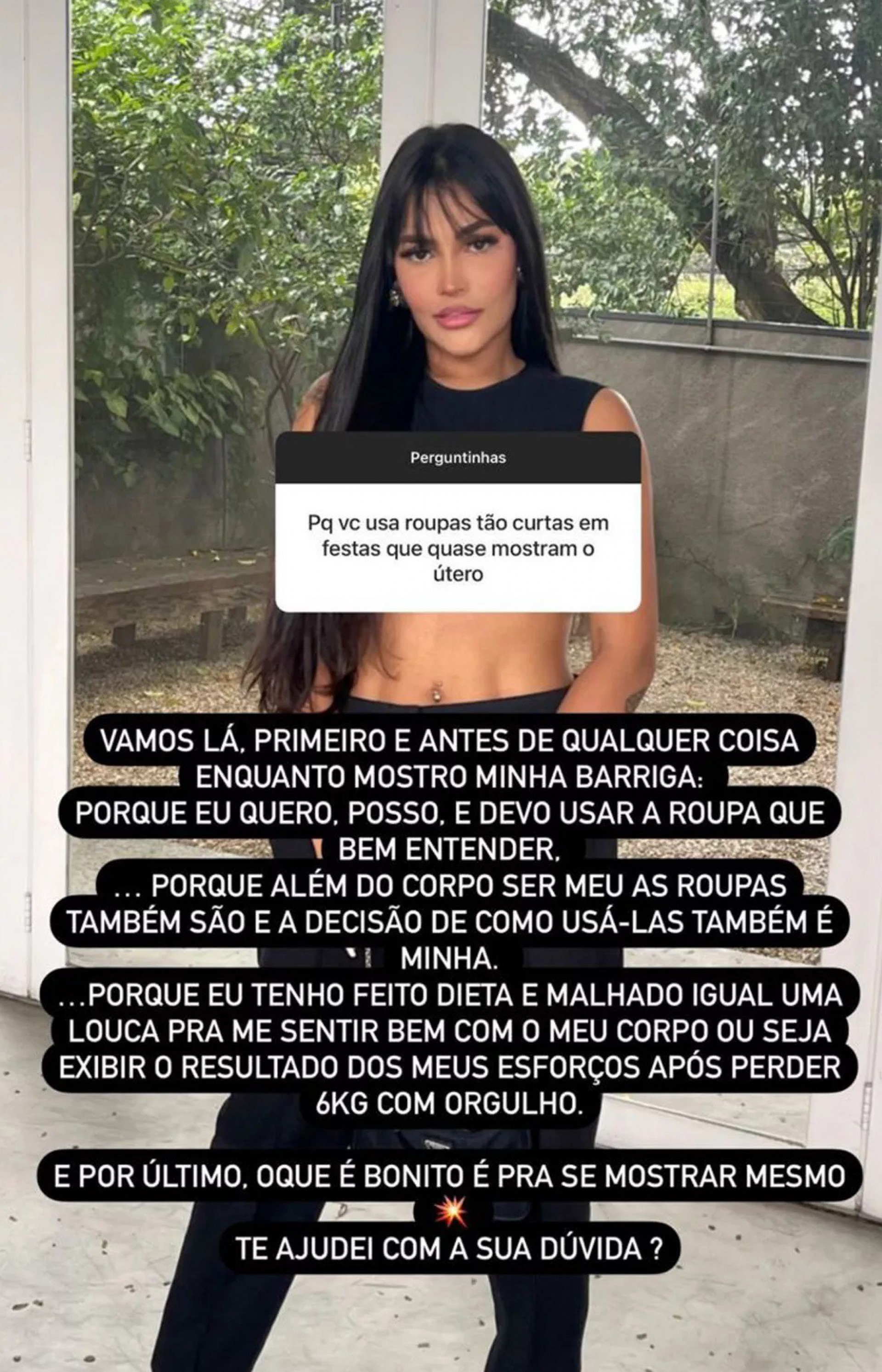 Flay responde seguidor  - Reprodução/Instagram