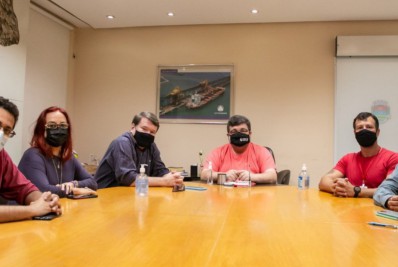 Prefeito de Itaguaí recebe reitor da UERJ 