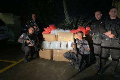 Material para endolação de drogas é apreendido em Arraial do Cabo