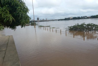 Paraíba pode atingir a cota de transbordo na madrugada desta sexta-feira (11) em Campos