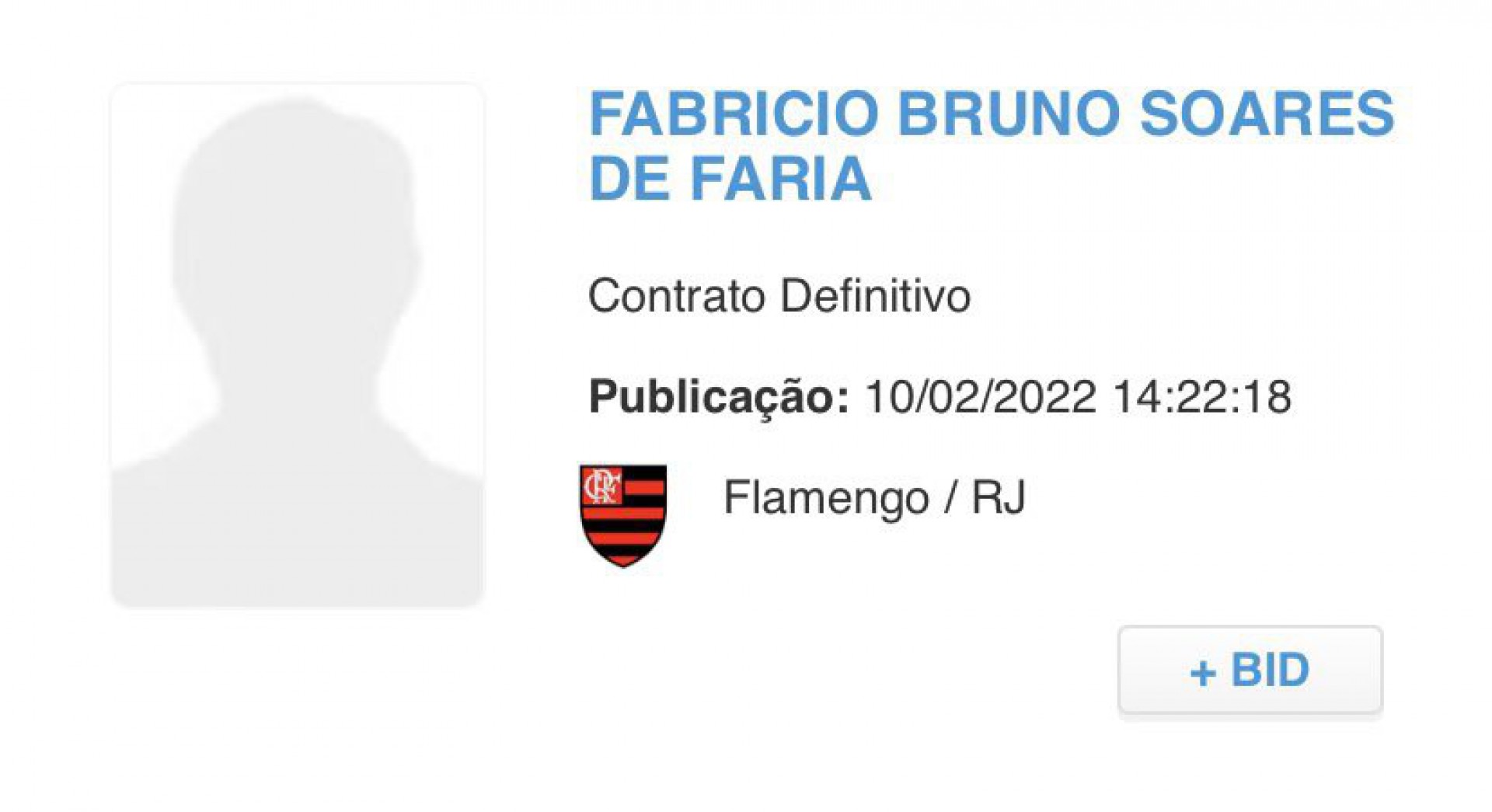 Fabrício Bruno já está regularizado e pode estrear pelo Flamengo - Reprodução