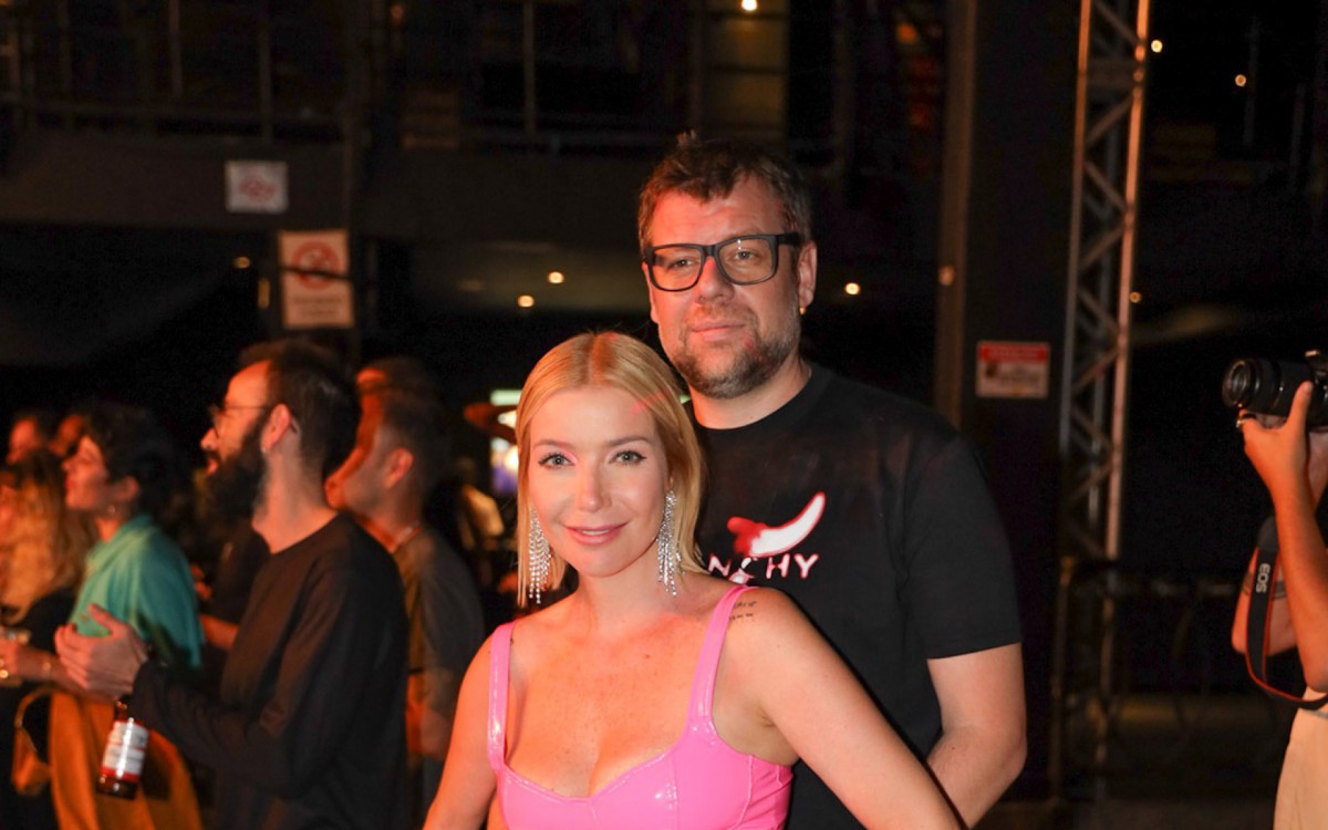 Luiza Possi e o marido, Cris Gomes