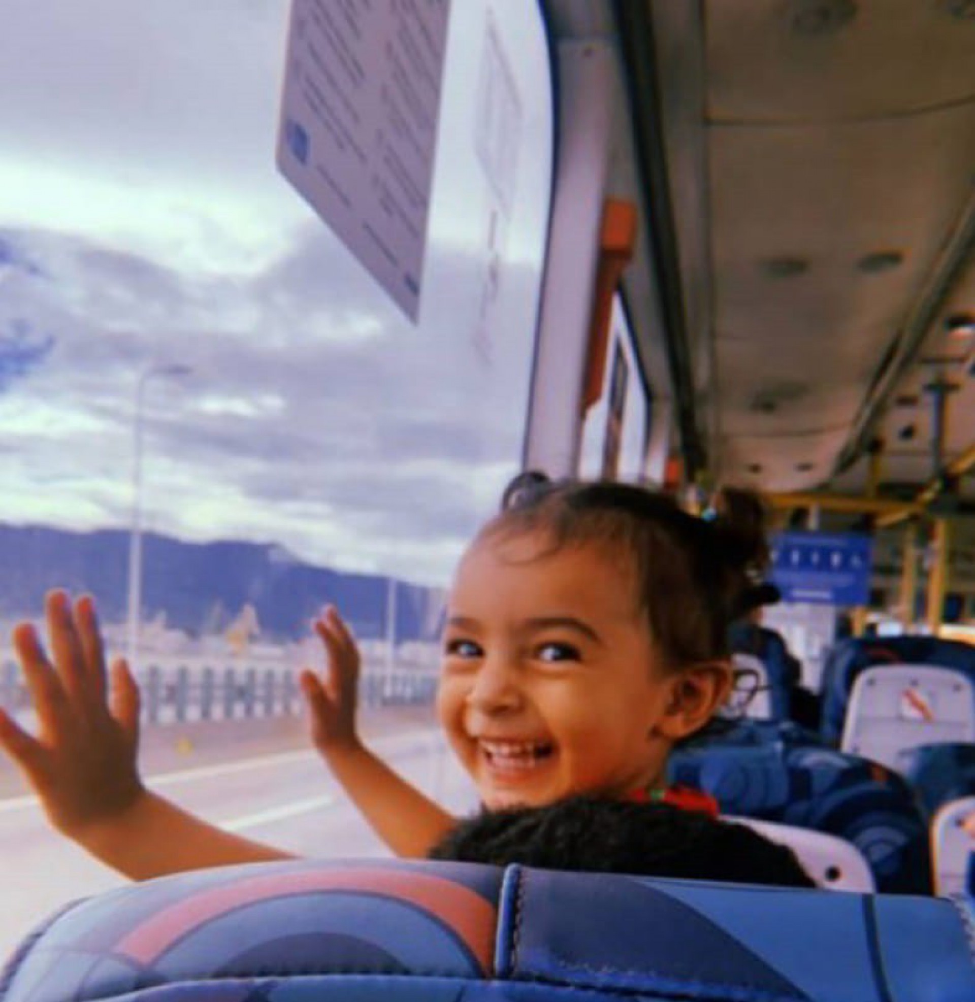 Ana Karen Ximenes, de 1 ano e 10 meses, foi atacada por pitbull em casa - Reprodução 