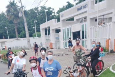 Prefeitura incentiva as famílias ao uso da bicicleta na volta às aulas