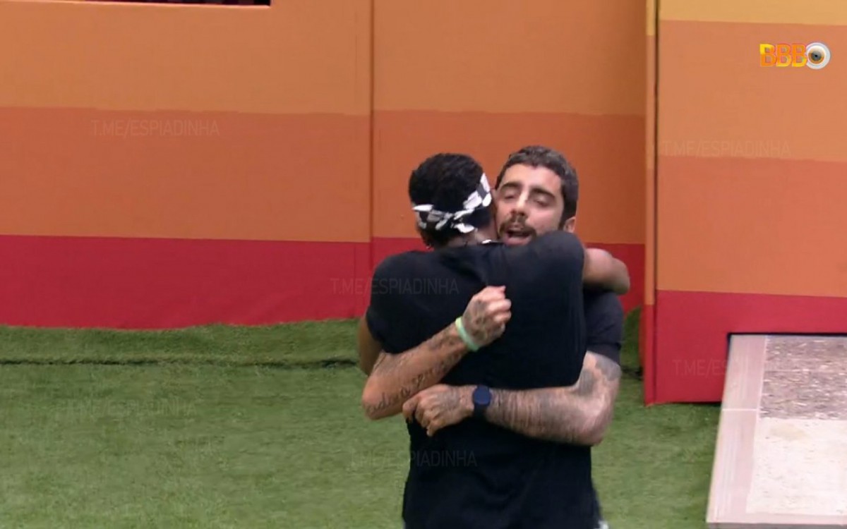 Paulo André e Pedro Scooby no 'BBB 22'