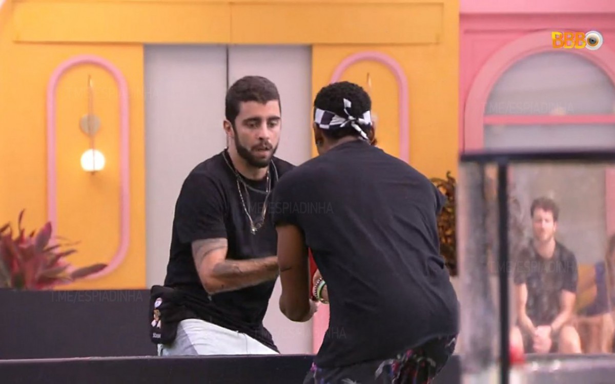 Paulo André e Pedro Scooby no 'BBB 22'