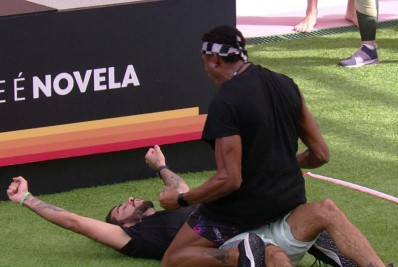 'BBB 22': Pedro Scooby e Paulo André vencem prova e se tornam Anjos da semana