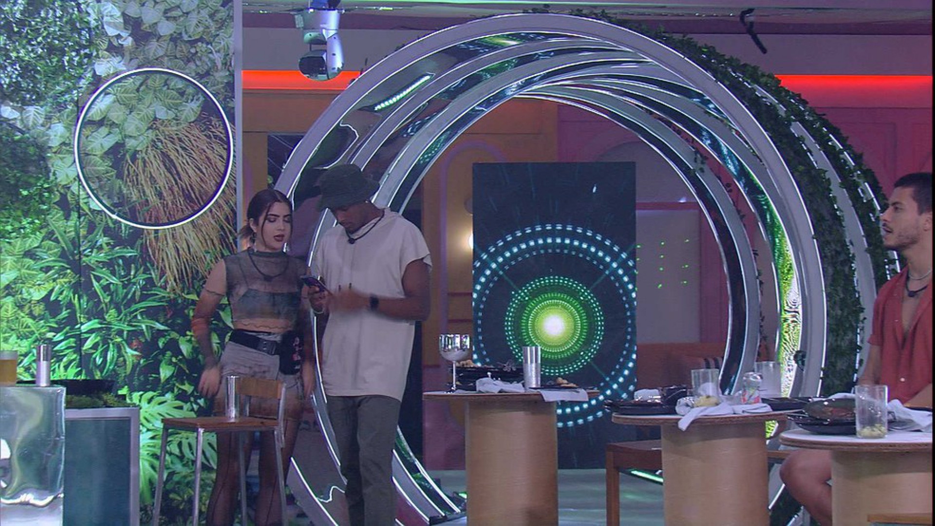 Jade Picon e Paulo André no 'BBB 22' - Globo